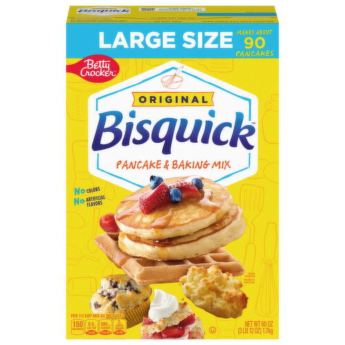 Bisquick Pancake & Baking Mix, Original, Large Size