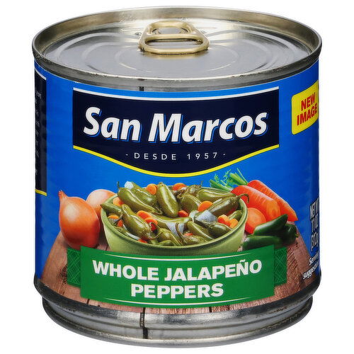 San Marcos Jalapeno Peppers, Whole