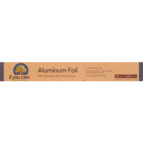 If You Care Aluminum Foil, 50 Square Feet