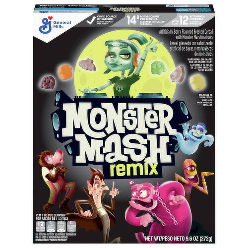 Monster Mash Cereal, Berry, Frosted