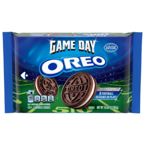 OREO Game Day Chocolate Sandwich Cookies, Limited Edition