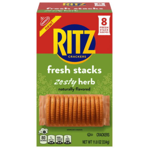 Ritz Crackers, Fresh Stacks, Zesty Herb