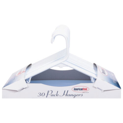 AmericanMaid Hangers, 30 Pack