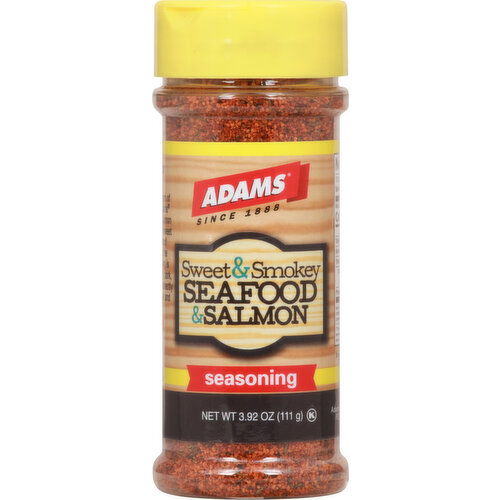 Adams Seasoning, Seafood & Salmon