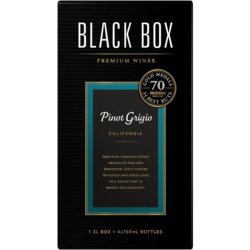 Black Box Pinot Grigio White Wine 3L Box