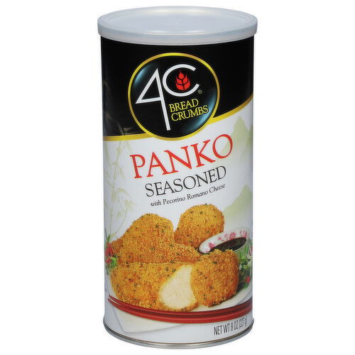 4C Bread Crumbs, Seasoned, Panko