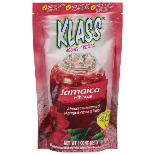 Klass Drink Mix, Hibiscus, Jamaica