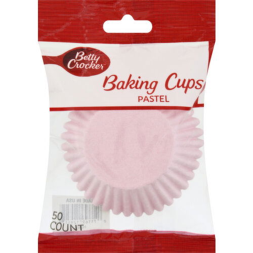 Betty Crocker Baking Cups, Pastel - 50 Each