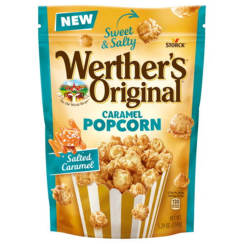 Werther's Original Popcorn, Salted Caramel, Sweet & Salty