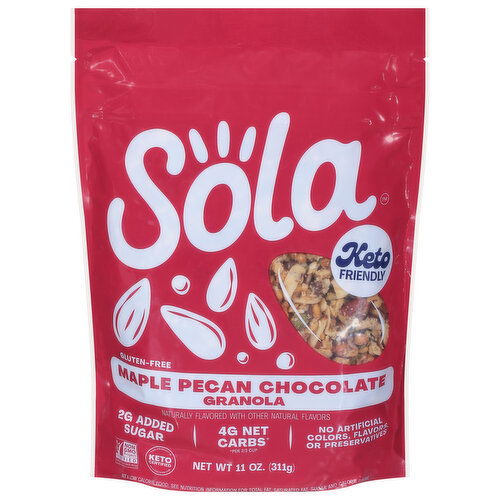 Sola Granola, Maple Pecan Chocolate