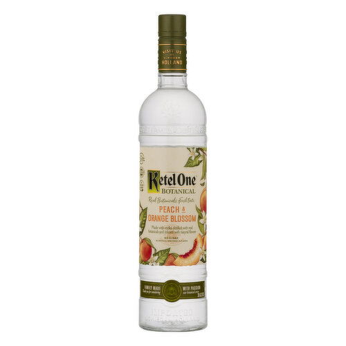 Ketel One Vodka, No Sugar, Peach & Orange Blossom