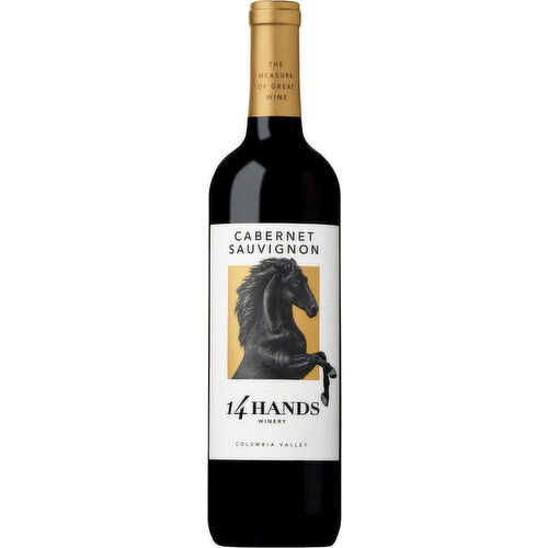 14 Hands Cabernet Sauvignon Washington Red Wine, 750 ml    