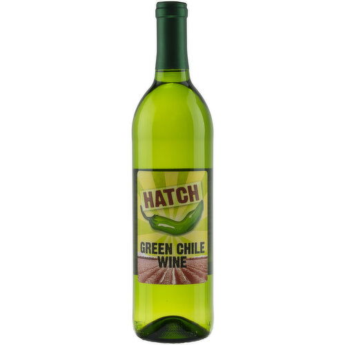 Hatch Green Chile Blend New Mexico Chili Pepper Wine, 750 ml    