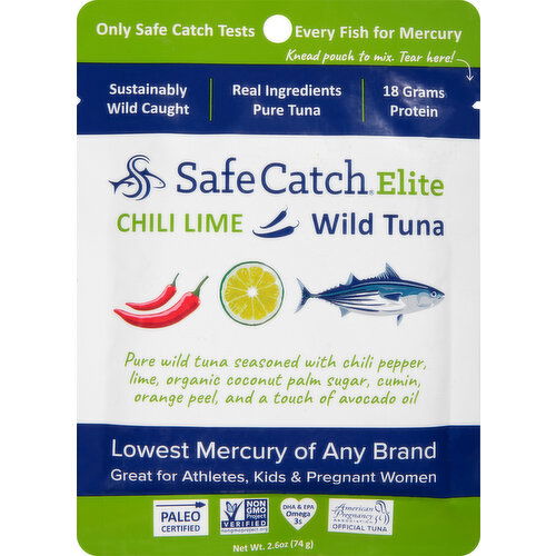 Safe Catch Wild Tuna, Chili Lime