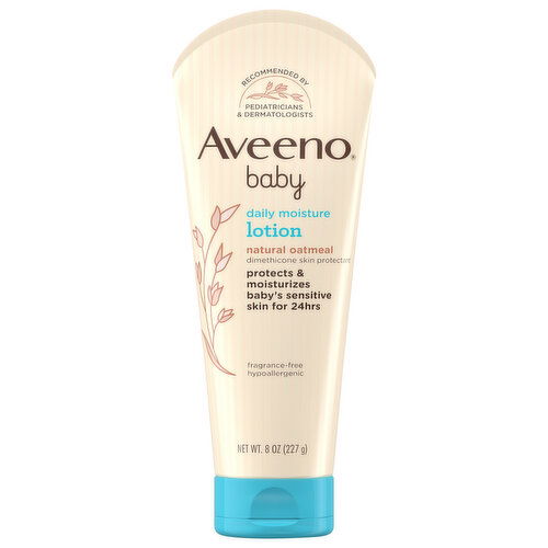 Aveeno Lotion, Daily Moisture, Natural Oatmeal