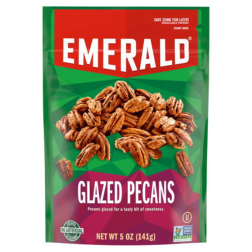 Emerald Pecans, Glazed