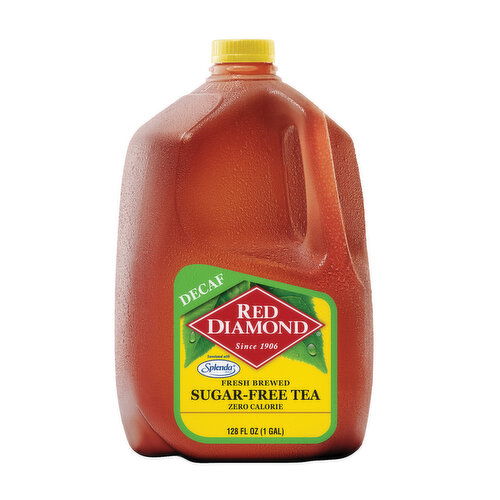 Red Diamond Sweetened with Splenda Decaf Tea - 128 Fluid Ounce