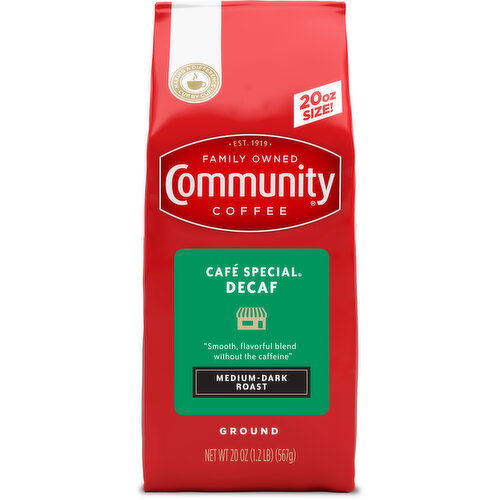 Community Coffee Decaf coffee - 20 Ounce