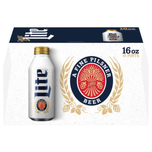 Miller Lite Pilsner Beer - 15 Each