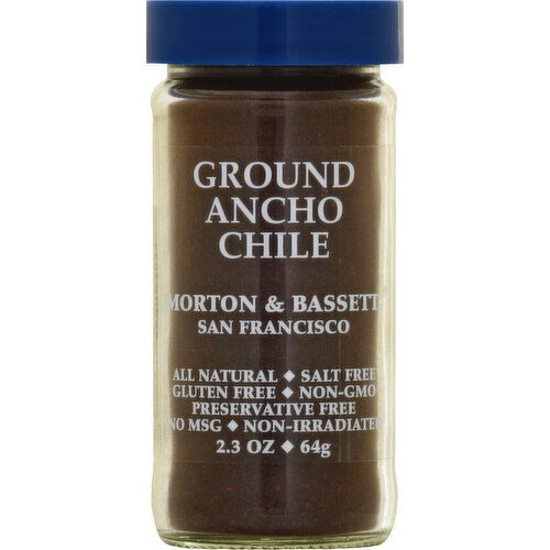 Morton & Bassett Ancho Chile, Ground