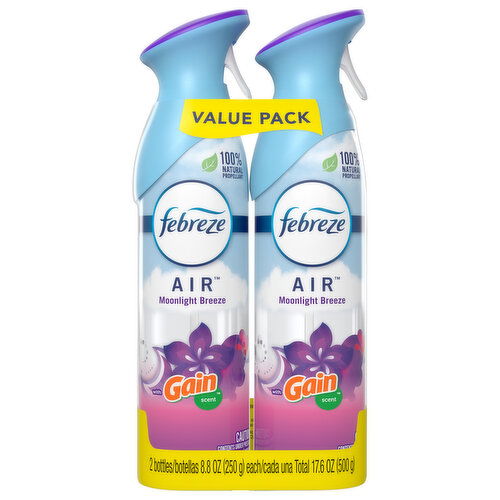 Febreze Air Refresher, Moonlight Breeze, Value Pack