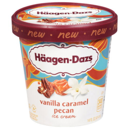 Haagen-Dazs Ice Cream, Vanilla Caramel Pecan