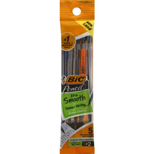 BiC Mechanical Pencils, Xtra Smooth, No. 2 (0.7 mm)