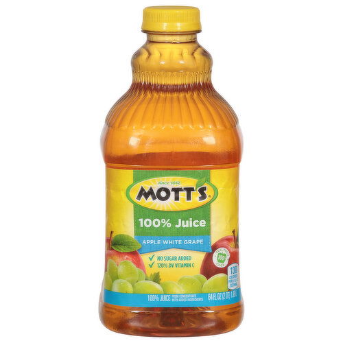 Mott's 100% Juice, Apple White Grape