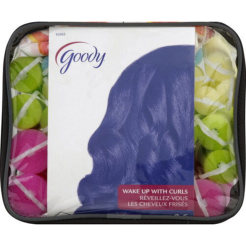 Goody Rollers, Foam, Multi-Pack, 4 Sizes, 2 Style