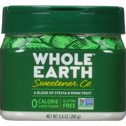 Whole Earth Sweetener, Stevia & Monk Fruit