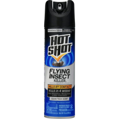 Hot Shot Flying Insect Killer 3, Clean Fresh Scent