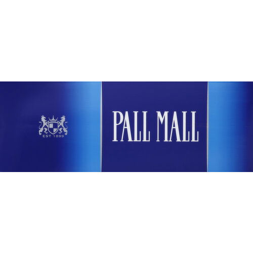 Pall Mall Cigarettes, Blue, 100's - 200 Each
