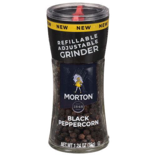 Morton Grinder Black Peppercorn - 1.24 Ounce