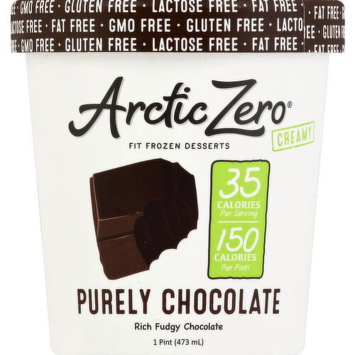 Arctic Zero Frozen Desserts, Fit, Purely Chocolate