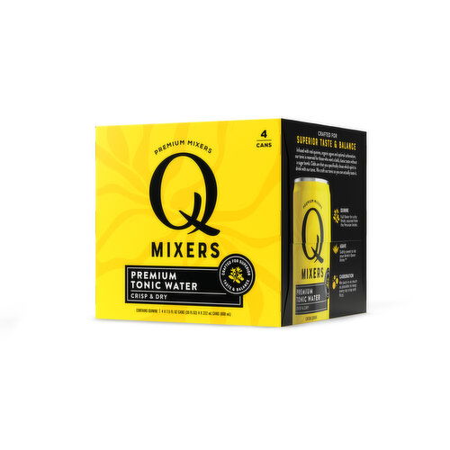 Q Mixers Spectacular Tonic Water - 4 Each