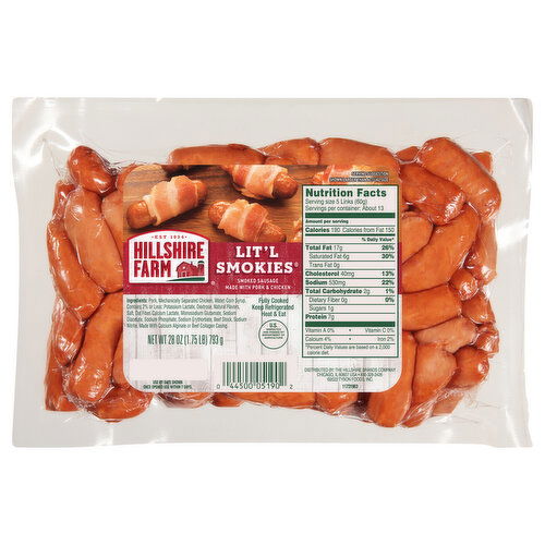 Hillshire Farm Smoked Sausage - 28 Ounce