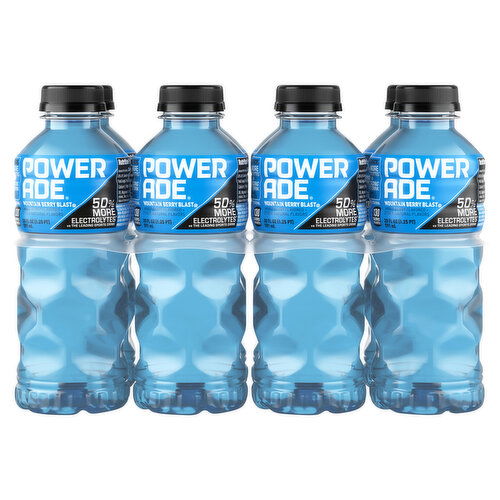 Powerade Sports Drink, Mountain Berry Blast, 20 fl oz