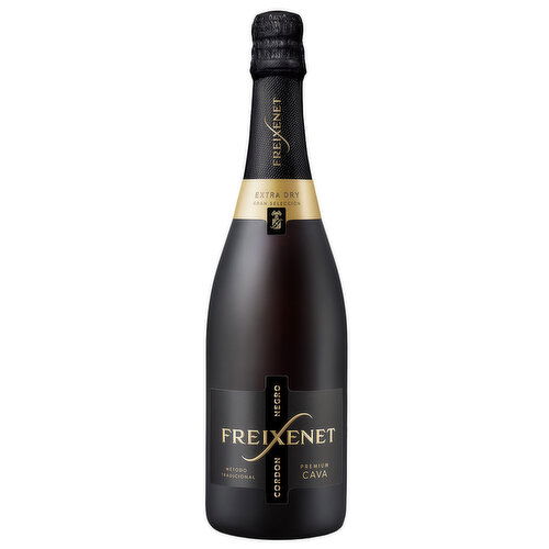 Freixenet Extra Dry Cordon Negro Cava Spain Sparkling Wine, 750 ml    