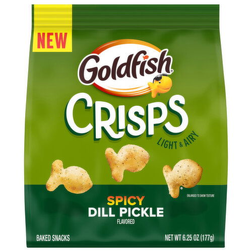 Goldfish Crisps, Spicy Dill Pickle