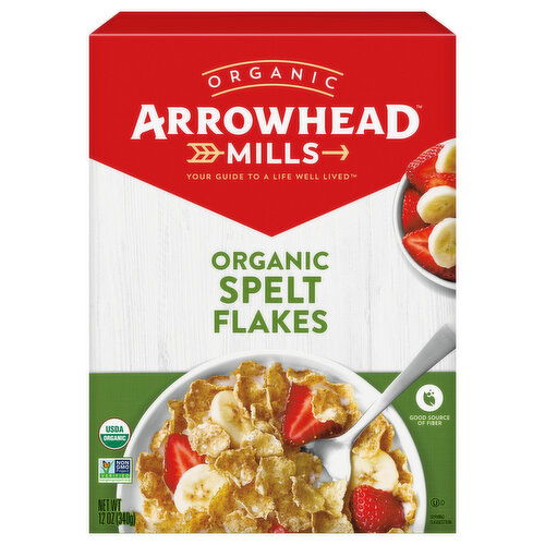 Arrowhead Mills Flakes, Organic, Spelt