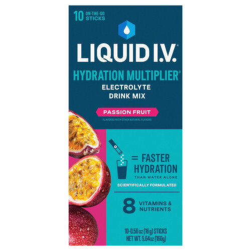 Liquid I.V. Electrolyte Drink Mix, Passion Fruit