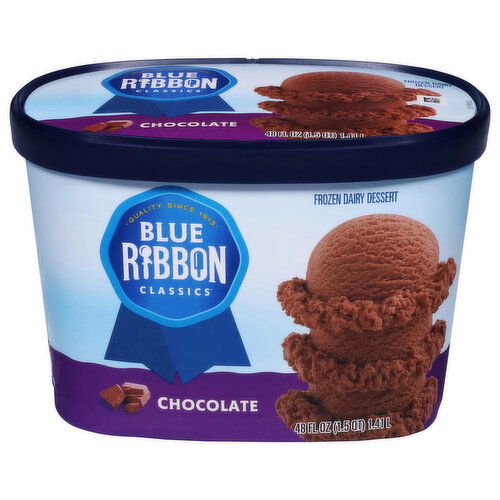 Blue Ribbon Classics Frozen Dairy Dessert, Chocolate