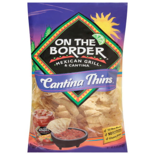 On the Border Tortilla Chips, Cantina Thins