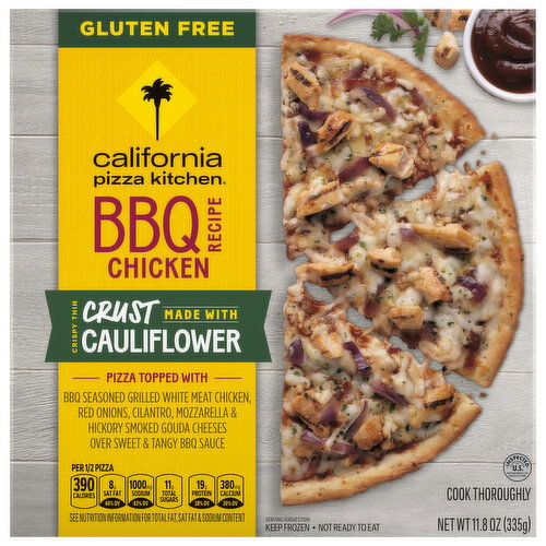 California Pizza Kitchen Pizza, BBQ Chicken Recipe, Crispy Thin