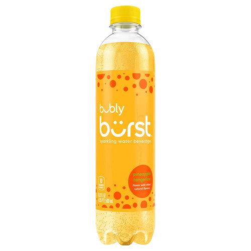 Bubly Sparkling Water Beverage, Pineapple Tangerine