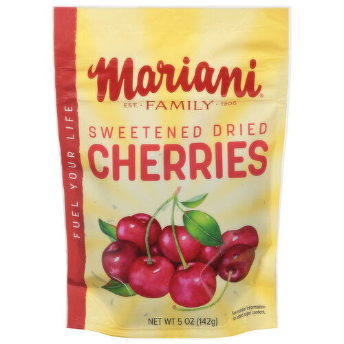 Mariani Cherries, Sweetened, Dried