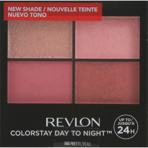 Revlon Eyeshadow Quad, Pretty, 565