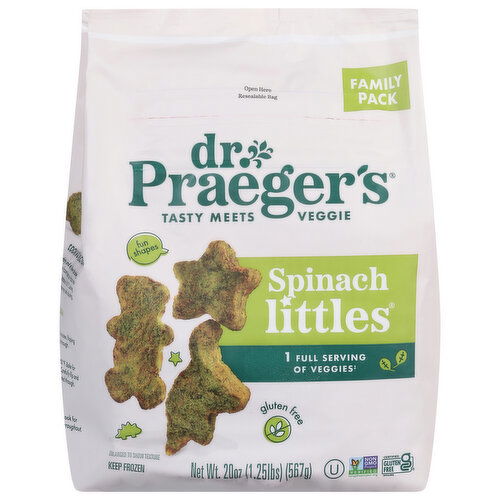 Dr. Praeger's Spinach Littles, Family Pack