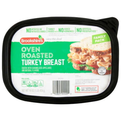 Brookshire's Turkey Breast, Oven Roasted, Family Pack