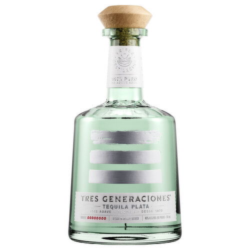 Tres Generaciones Tequila Plata, 750 ml    